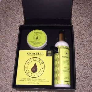 Brand new spongelle shower kit!